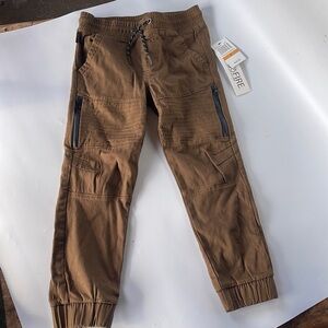 Boys Ring of fire jogger moto biker style pants size 7